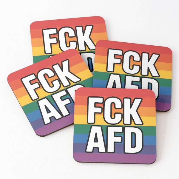 Item preview, FCK AFD - Linke Antifa Sticker designed and sold by LoFizzy.