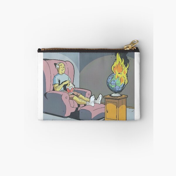 Item preview, Watching the World Burn – Unbothered Apocalypse designed and sold by SodaMemes.