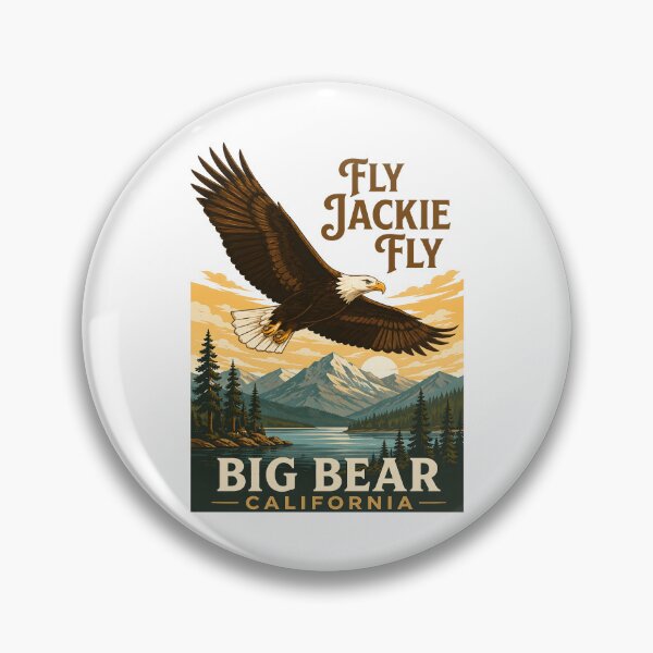 Item preview, Jackie Big Bear Eagle California Wildlife designed and sold by haris-rana-wren.