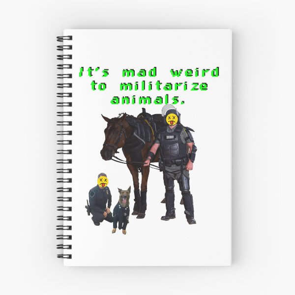 Item preview, Weird to militarize animals designed and sold by PlanetGab.