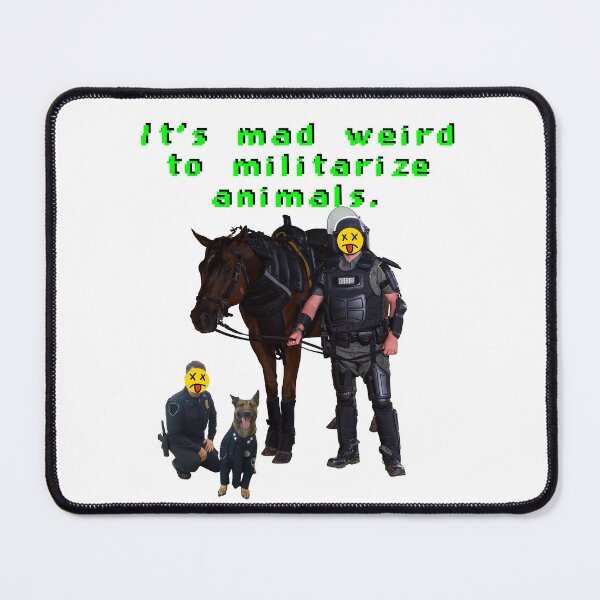 Item preview, Weird to militarize animals designed and sold by PlanetGab.