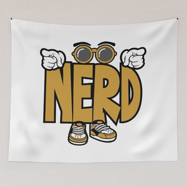 Item preview, Nerd - UNIVERSAL Graffiti Character Bold popart designed and sold by NFTWords.