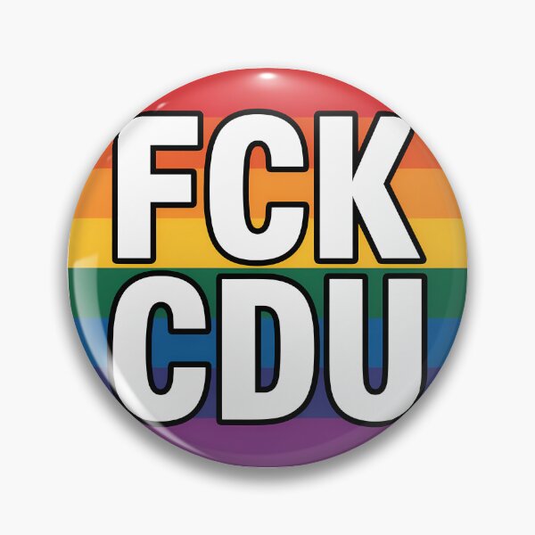 Item preview, FCK CDU - Linke Antifa Sticker designed and sold by LoFizzy.