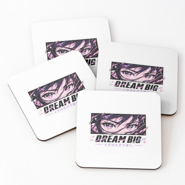 Item preview, Dream Big Anime Sticker "Art by Dangus Graphics"  designed and sold by DangusGraphics.