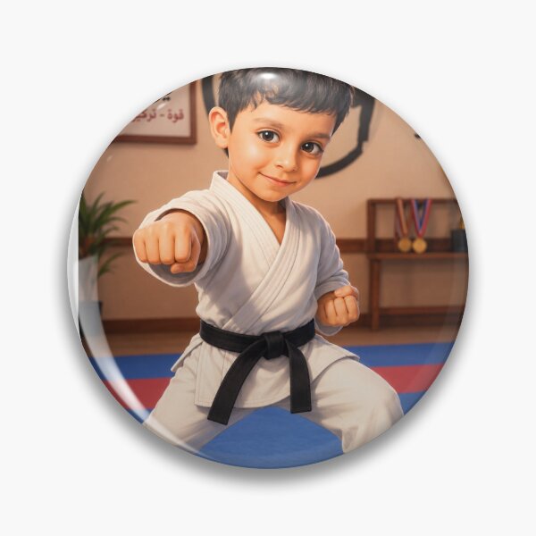 Item preview, Yousef – Young Karate Champion designed and sold by LumivaraGallery.