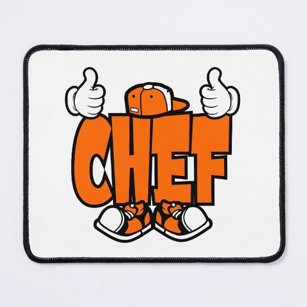 Item preview, Chef - WORK street lettering cartoon Character designed and sold by NFTWords.