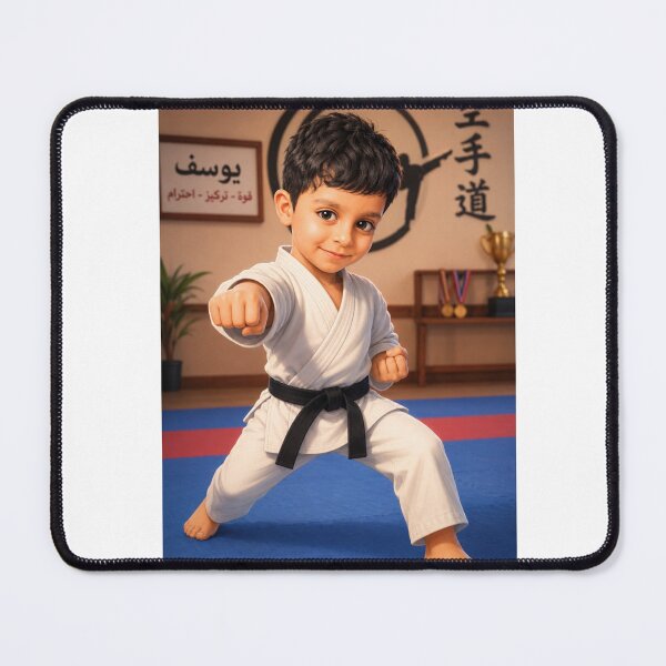 Item preview, Yousef – Young Karate Champion designed and sold by LumivaraGallery.