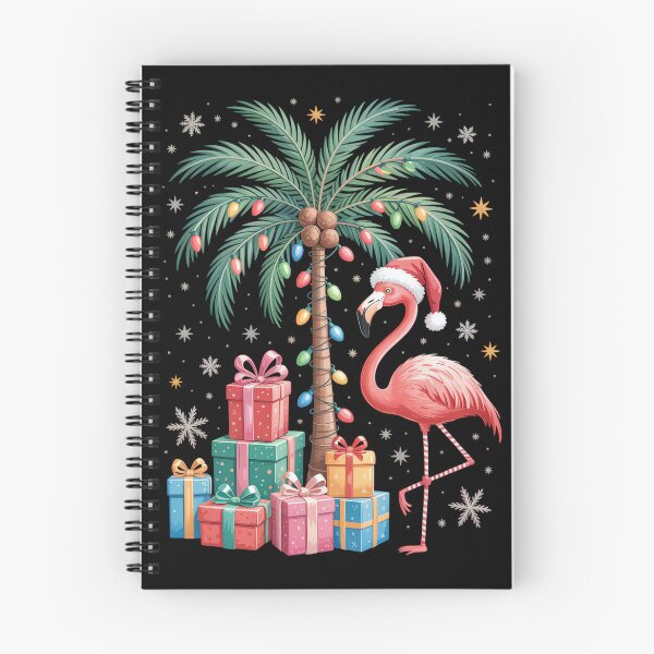 Item preview, Christmas Flamingo by Palm Tree designed and sold by jkrphoto.