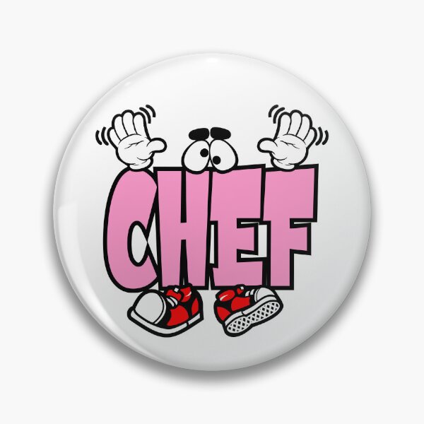 Item preview, Chef - PROFESSIONS typography Character Bold funny designed and sold by NFTWords.