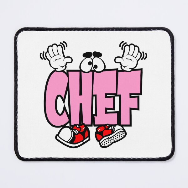 Item preview, Chef - PROFESSIONS typography Character Bold funny designed and sold by NFTWords.