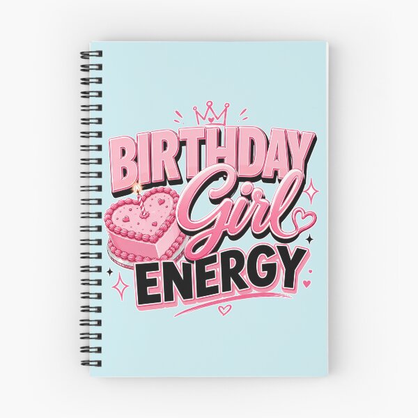 Item preview, Birthday Girl Energy – Pink Birthday Party Cake Birthday Design designed and sold by TheStephanieRome.