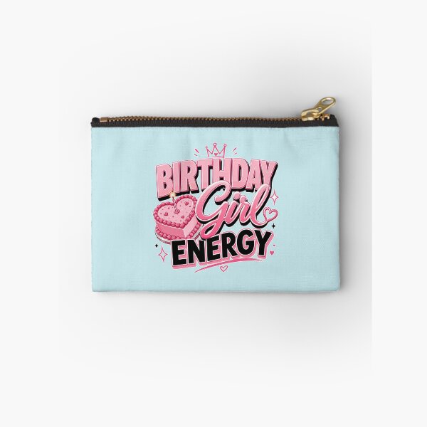 Item preview, Birthday Girl Energy – Pink Birthday Party Cake Birthday Design designed and sold by TheStephanieRome.