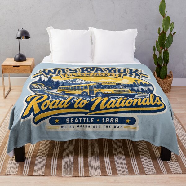 Item preview, Wiskayok Yellowjackets – Road to Nationals 1996 designed and sold by Pop Pantheon & Trim Team.
