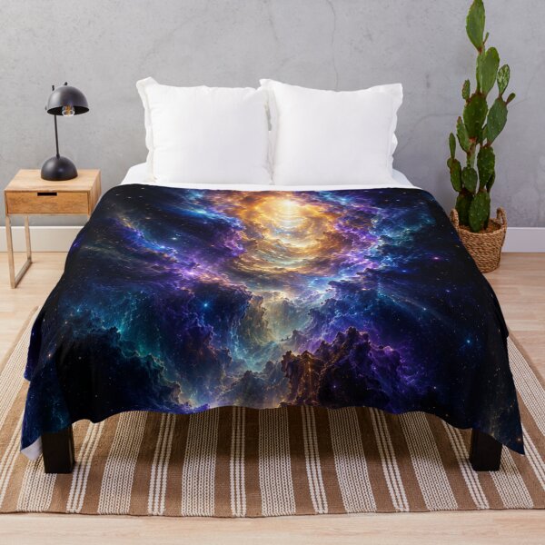 Item preview, The Celestial Passage – Luminous Cosmic Nebula Space Art designed and sold by OandSDesigns23.
