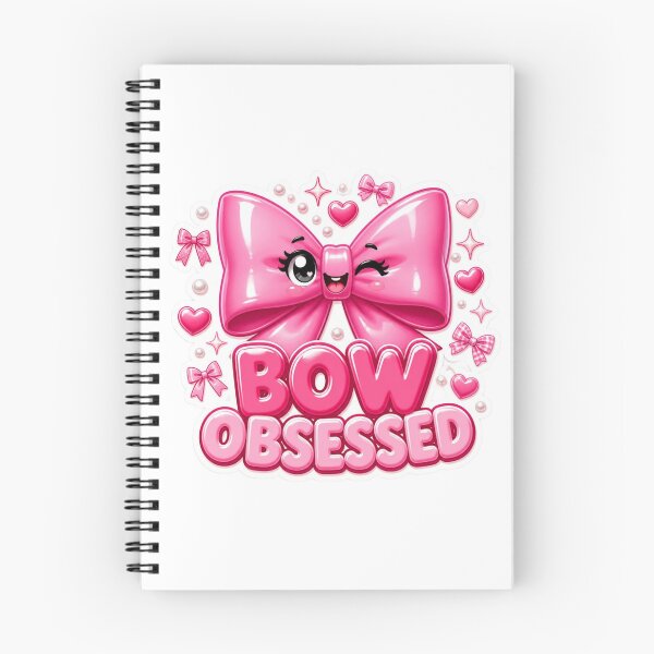 Item preview, Bow Obsessed Cute Pink Sticker PNG | Coquette Bow Aesthetic Graphic | Kawaii Girly Vinyl Decal | Pink Fashion Gift designed and sold by Stylestickers55.