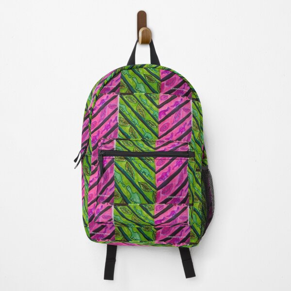 Item preview, Pink and Green Dinosaur Chevrons designed and sold by DancingCreek.