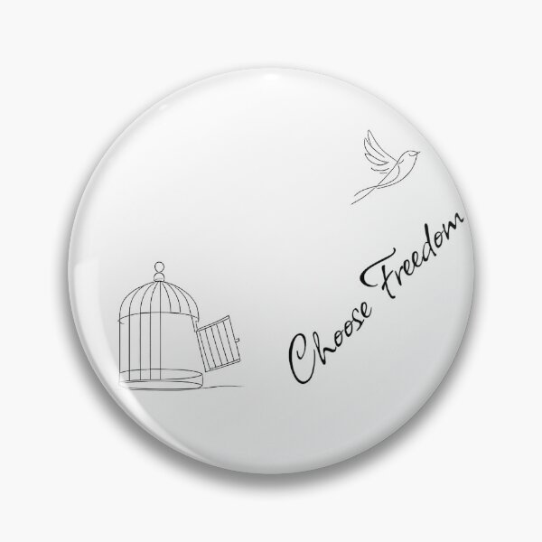 Item preview, Choose Freedom – Bird Escaping Cage designed and sold by Buli89.