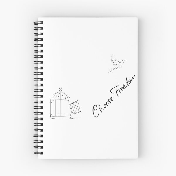 Item preview, Choose Freedom – Bird Escaping Cage designed and sold by Buli89.