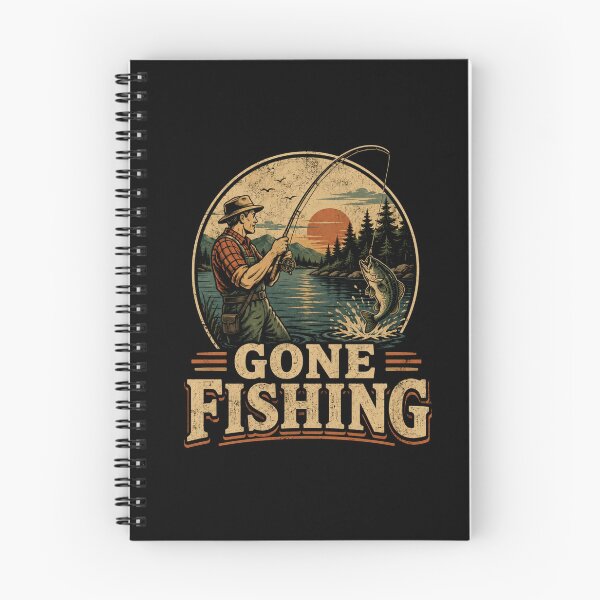 Item preview, Gone Fishing  designed and sold by TheEndDesign.