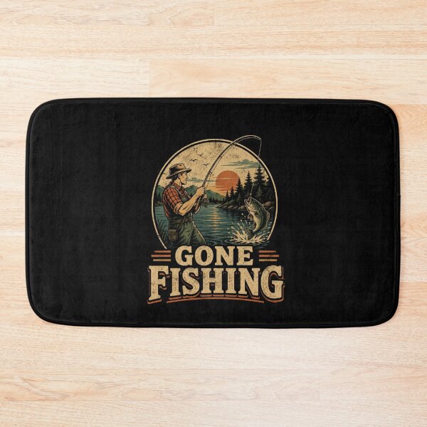Item preview, Gone Fishing  designed and sold by TheEndDesign.