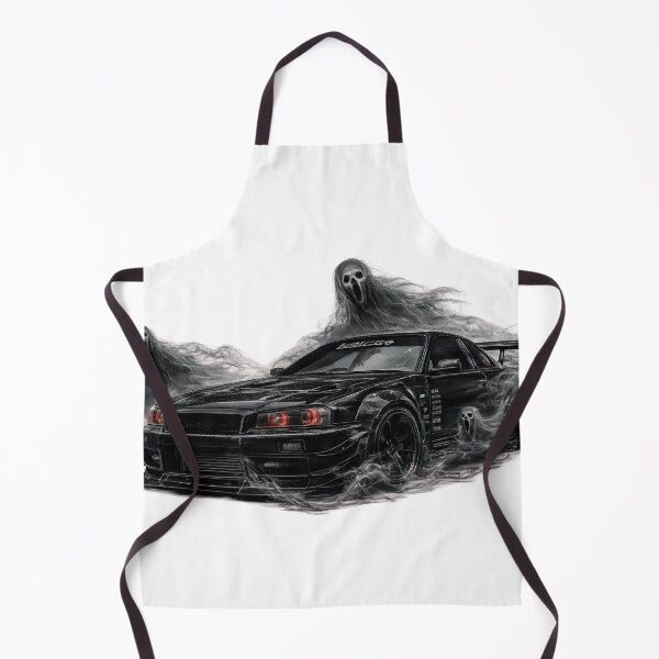 Item preview, GHOST CAR HALLOWEEN ART designed and sold by Syedshah13.
