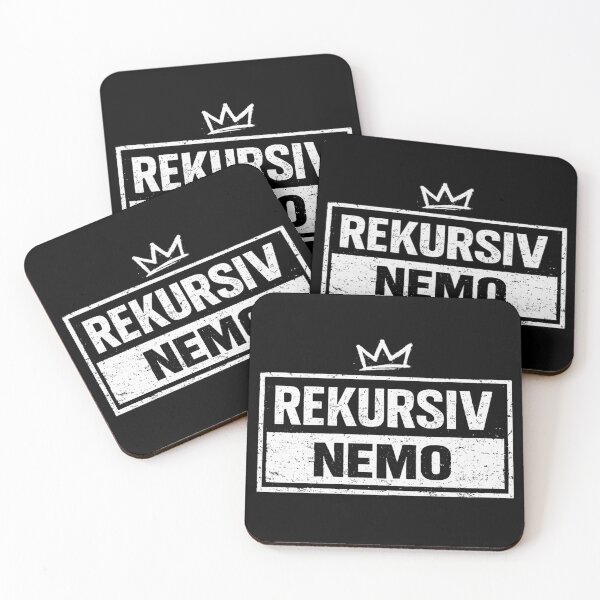 Item preview, REKursiv NEMO, White Transparent Logo, Experimental Music designed and sold by Burn-Ego.