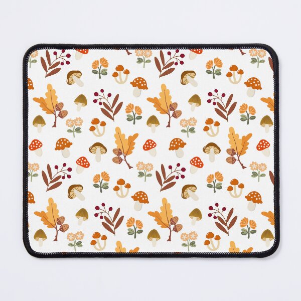 Item preview, Autumn Mushroom and Botanical Elements Seamless Pattern designed and sold by Onulodesign.