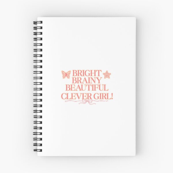Item preview, Bright Brainy Beautiful Clever Girl designed and sold by Oddly Good Studio.