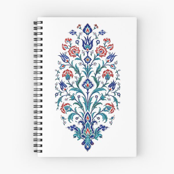 Item preview, Ottoman Floral Elegance – Iznik Inspired Turkish Tile Art Print designed and sold by Psycho-Crazy.