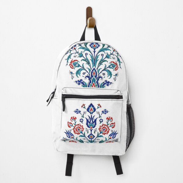 Item preview, Ottoman Floral Elegance – Iznik Inspired Turkish Tile Art Print designed and sold by Psycho-Crazy.