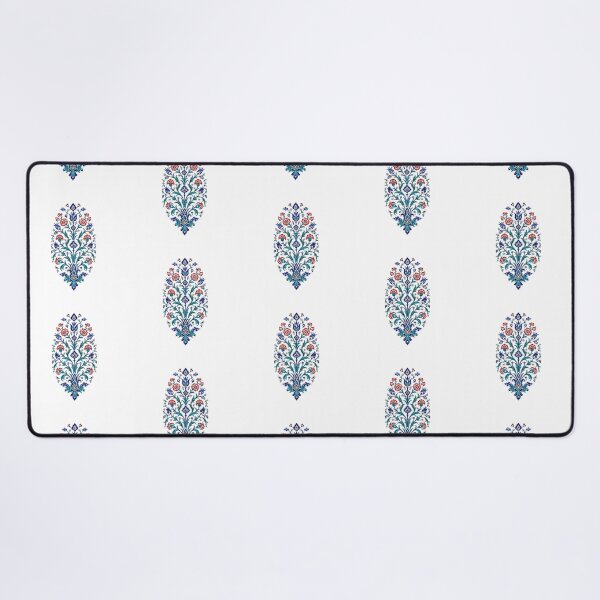 Item preview, Ottoman Floral Elegance – Iznik Inspired Turkish Tile Art Print designed and sold by Psycho-Crazy.