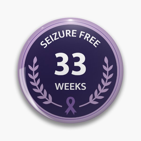 Item preview, 33 Weeks Seizure Free designed and sold by MickeyEdwards.
