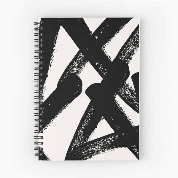 Item preview, Brush Study No. 48 — Obscura | Dark Abstract Brush Stroke Artwork | Minimalist Modern Art designed and sold by KleanGirlAesthetics.