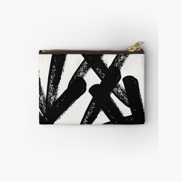 Item preview, Brush Study No. 48 — Obscura | Dark Abstract Brush Stroke Artwork | Minimalist Modern Art designed and sold by KleanGirlAesthetics.