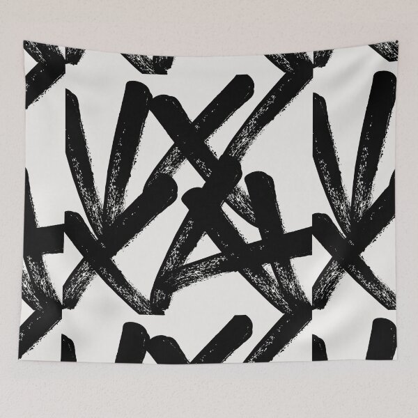 Item preview, Brush Study No. 48 — Obscura | Dark Abstract Brush Stroke Artwork | Minimalist Modern Art designed and sold by KleanGirlAesthetics.