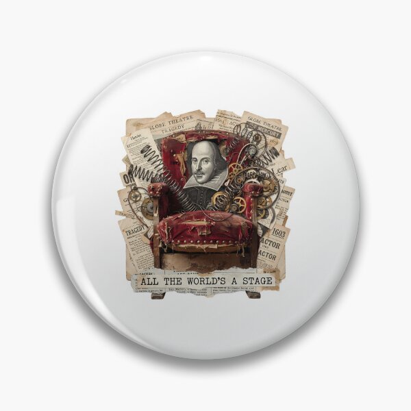 Item preview, William Shakespeare Collage designed and sold by OzzFrequency.