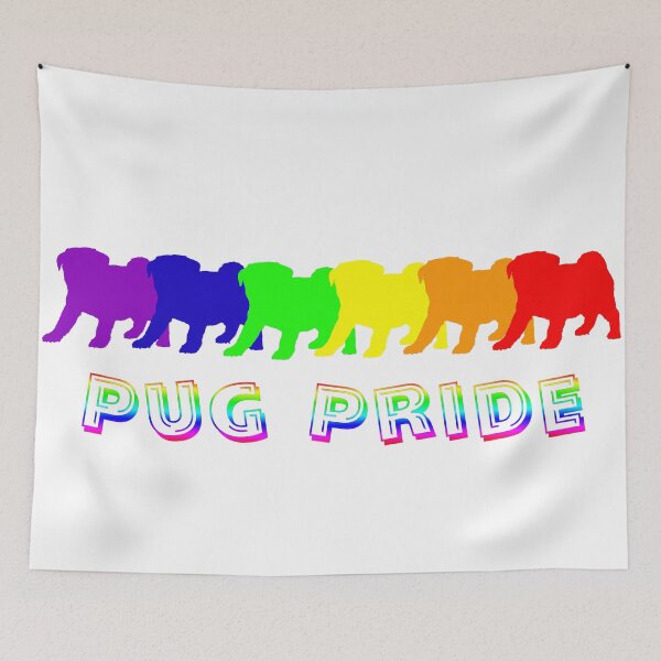 Item preview, Pug Pride designed and sold by Foxlindesigns.