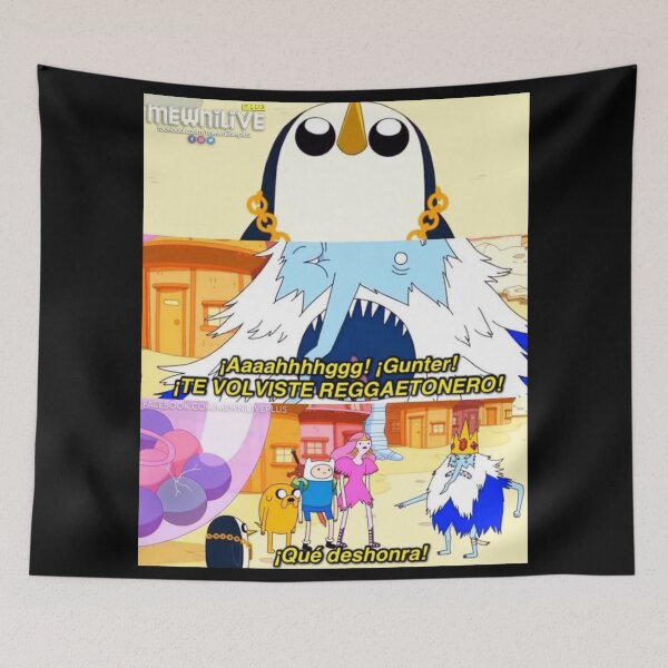 Item preview, "Aaaahhhggg! Gunter! YOU'VE BECOME A REGGAETON ARTIST!...What a disgrace!" designed and sold by PatronesKawai.