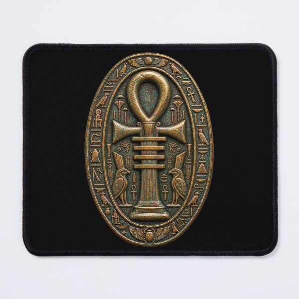 Item preview, Ankh & Djed Ancient Egyptian Protective Amulet designed and sold by Anyshca.