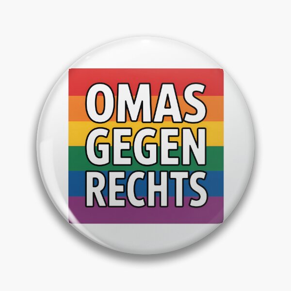Item preview, Omas gegen Rechts - Linke Antifa Sticker designed and sold by LoFizzy.