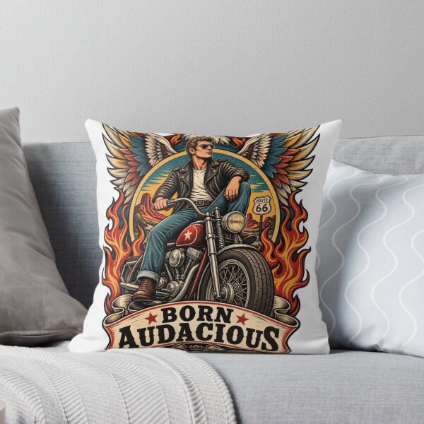 Item preview, Born Audacious Vintage Biker designed and sold by urbinet.