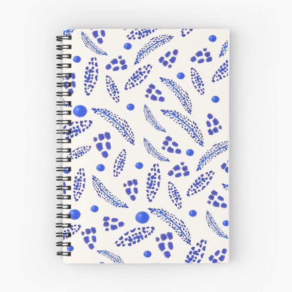 Item preview, Organic Dot Texture and Cobalt Blue Leaf designed and sold by ElizabethCoelho.