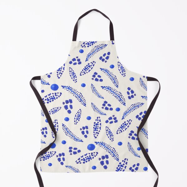 Item preview, Organic Dot Texture and Cobalt Blue Leaf designed and sold by ElizabethCoelho.