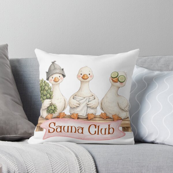 Item preview, Cute Sauna Club Goose - Cold Plunge and Sauna Lover Watercolor designed and sold by Neurospicy Trolls.