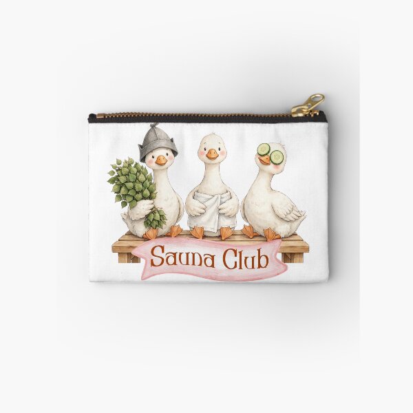 Item preview, Cute Sauna Club Goose - Cold Plunge and Sauna Lover Watercolor designed and sold by Neurospicy Trolls.
