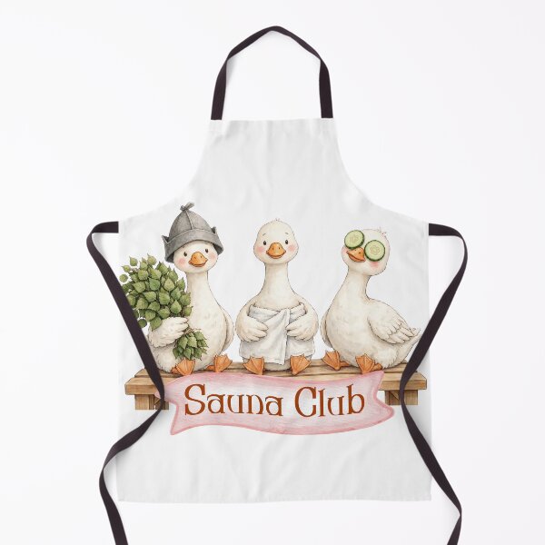 Item preview, Cute Sauna Club Goose - Cold Plunge and Sauna Lover Watercolor designed and sold by Neurospicy Trolls.