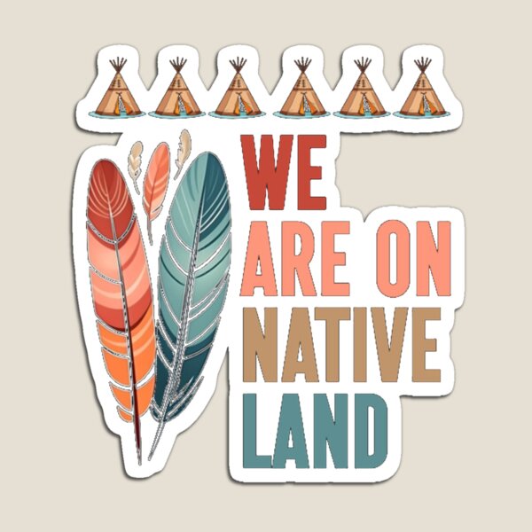 Item preview, We Are On Native Land Indigenous Day Native Blood designed and sold by Nico Davidson.