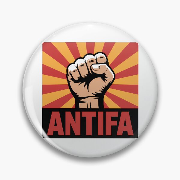 Item preview, Antifa - Linke Antifa Sticker designed and sold by LoFizzy.