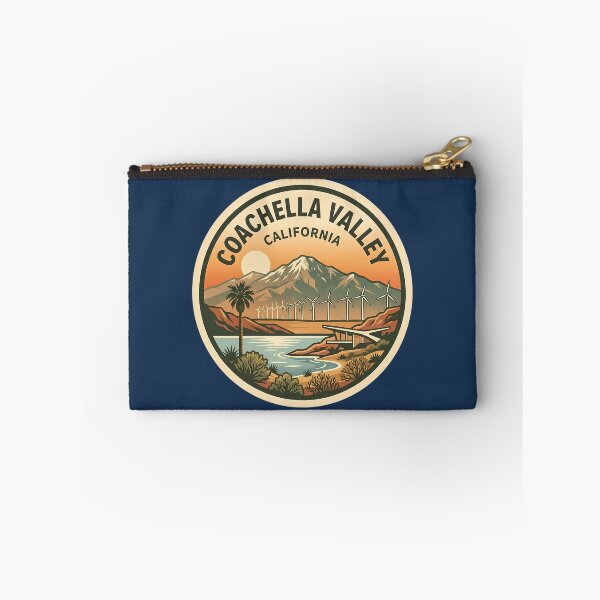 Item preview, Coachella Valley California Vintage Desert Sunset Badge designed and sold by LittleArij.