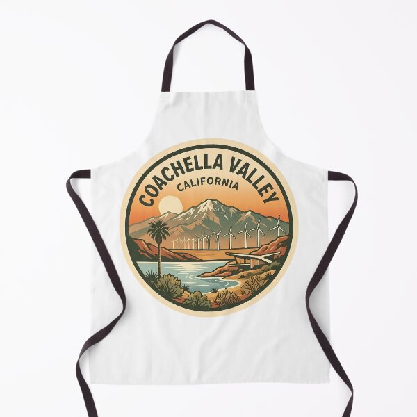 Item preview, Coachella Valley California Vintage Desert Sunset Badge designed and sold by LittleArij.
